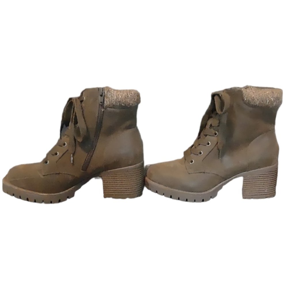 Universal Thread Lace-Up Medium Brown Dark Army G… - image 4